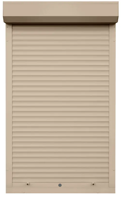 King Shutters & Screens - Beige Aluminium Roller Shutters Color