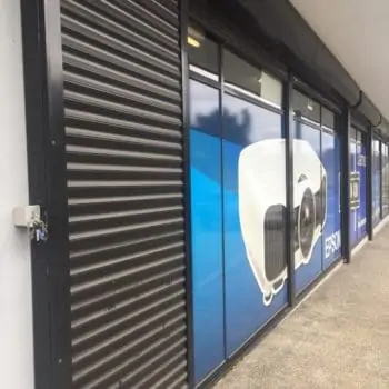 Commercial Roller Shutter Installation