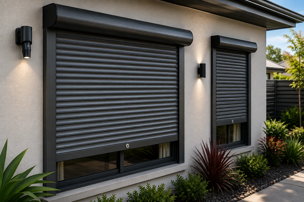 Are roller shutters good for window security on modern home windows